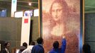 En la Domus coruñesa puede contemplarse una versión de la «Gioconda», de Leonardo da Vinci, realizada con más de diez mil fotografías de personas de 110 países
