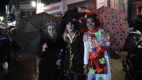 Desfile de Halloween en Ourense.