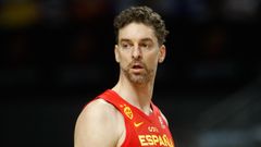 Pau Gasol.Pau Gasol con Espaa