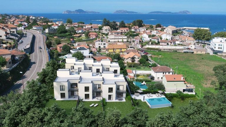 Quince urbanizaciones de lujo entre Samil y Cabo Estai suben la cotización en la costa viguesa