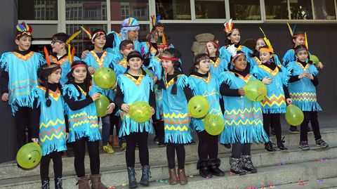 Fiestas de Carnavales en los colegios de Barbanza