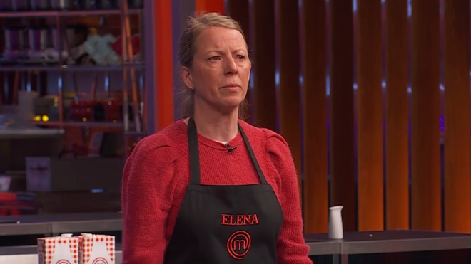 Elena fue expulsada de MasterChef en el programa de ayer.