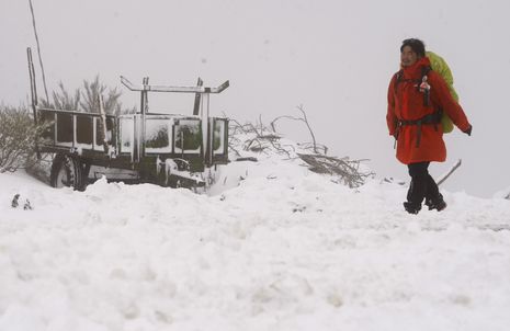 Nieve en la monta�a lucensr