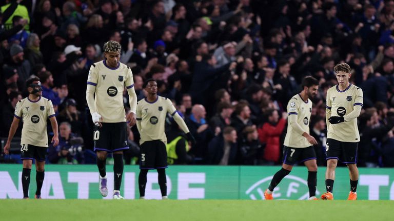 Debacle del Barcelona en Londres ante el Chelsea (3-0)