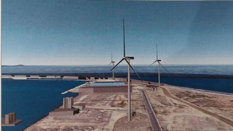 El parque eólico proyectado por Inditex en Langosteira 