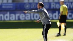 Ca�edo Vetusta Sporting B Carlos Tartiere derbi.Emilio Ca�edo, durante el encuentro ante el Sporting B