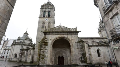 Prtico Norte de la Catedral de Lugo y Torre, ambas del siglo XVI