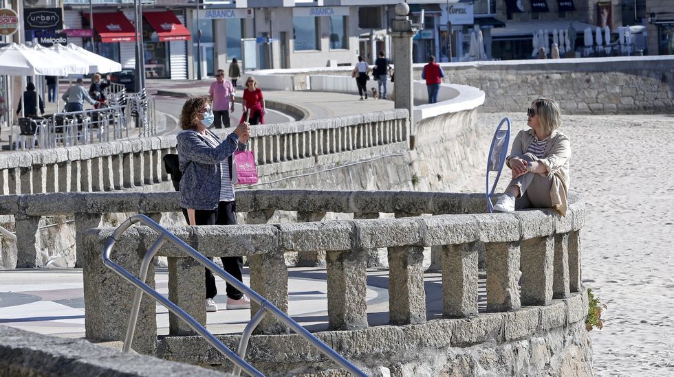 Los d�as de buen tiempo de noviembre tambi�n contribuyeron a la afluencia de visitantes a Sanxenxo