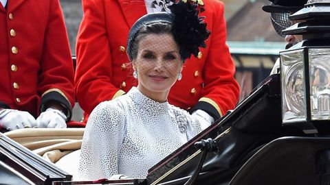 La Reina Leticia en una visita oficial a Londres 