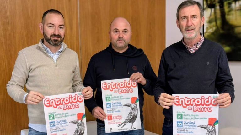 O Corvo de Coralia, protagonista do entroido de Barro