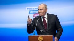 Putin, despus de conocerse los resultados electorales