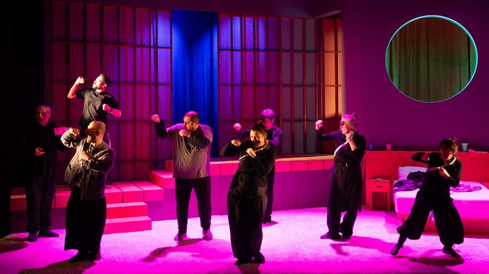 Un ensaio da nova montaxe de Tal�a, �Artur Ui, o ovo da serpe�