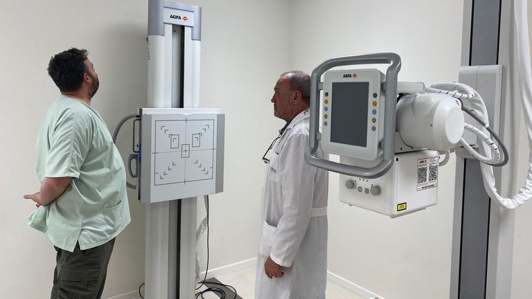 El centro de salud de Rianxo estrena nueva sala de radiodiagnóstico