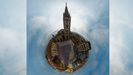 Las impresionantes imgenes de la Catedral de Oviedo a vista de dron