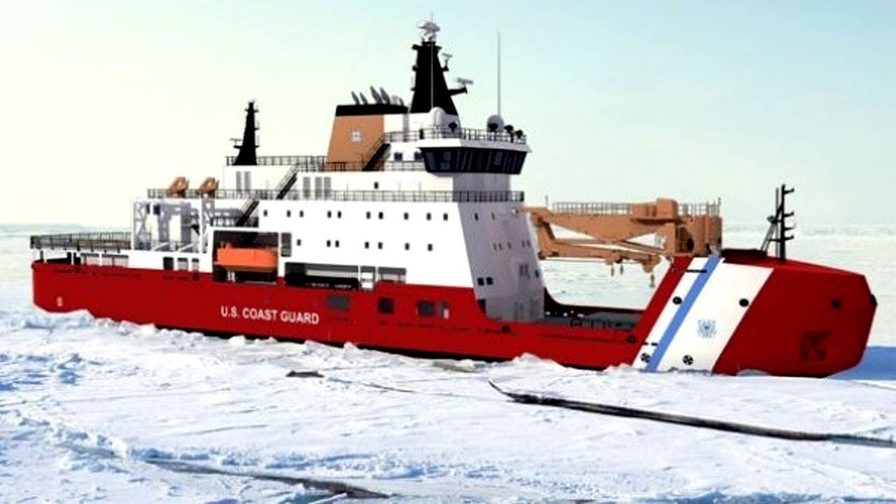 Prototipo de la embarcaci�n que sucar� el Polo Norte