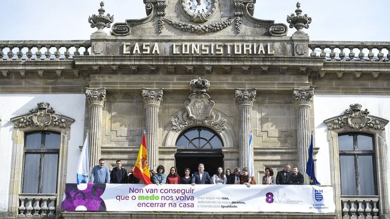Pontevedra e outros concellos adiantan a conmemoración do 8M