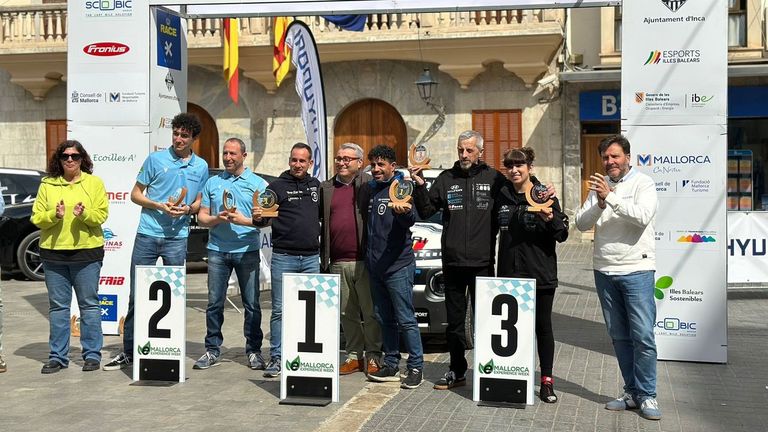 Shirley y Cubi Fernández avanzan al top tres del nacional de energías alternativas