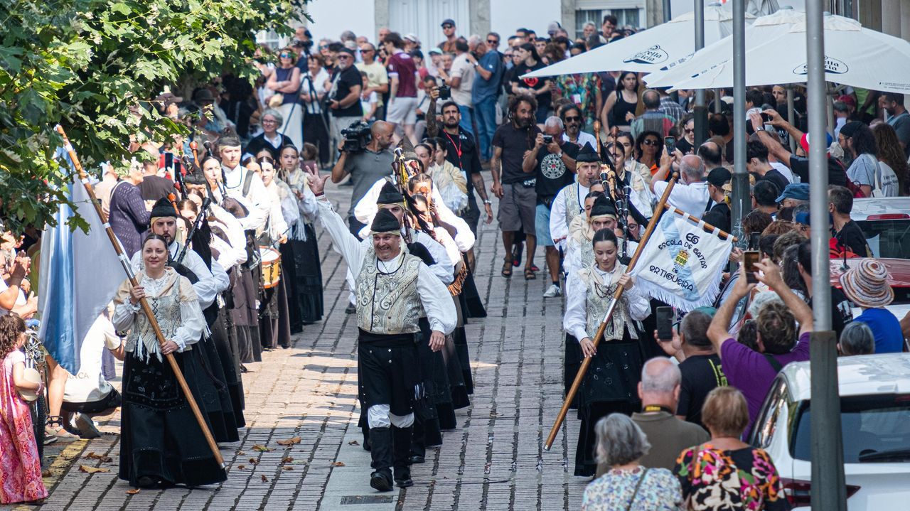 El Desfile das Naci�ns Celtas, broche al Festival de Ortigueira.Interior de la imprenta donde naci� la primera edici�n del �Quijote�, a 14 de abril, en Madrid.  