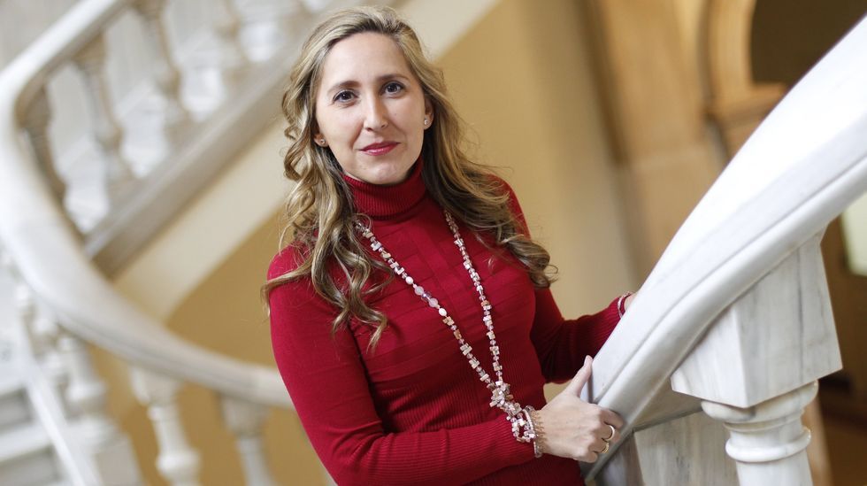 Martina Aneiros Barros, en foto de archivo, es actualmente portavoz adjunta del grupo municipal del PP en Ferrol y diputada provincial