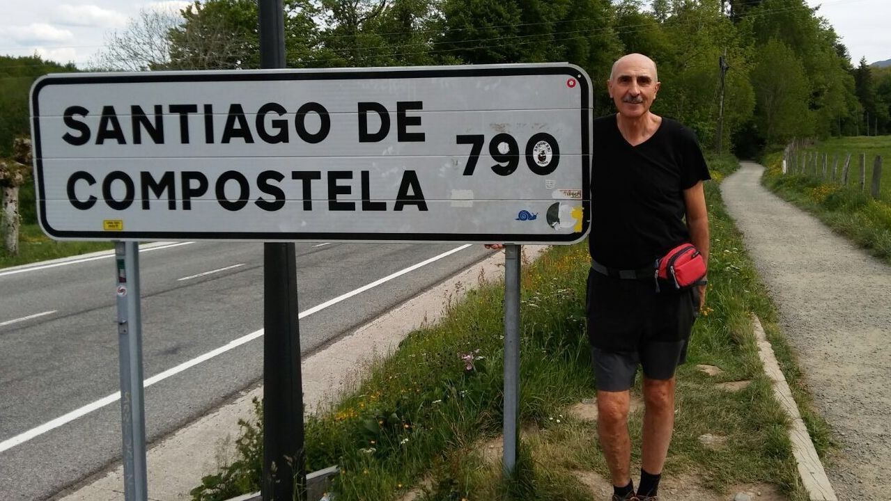 Im�genes de la antigua ruta del Cami�o das Fontes�