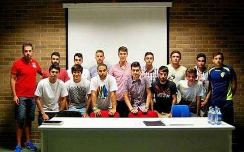 Presentacin del equipo filial del Santiago Futsal.