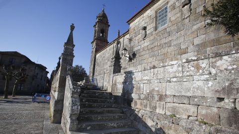 Las actuales escaleras de la iglesia de San Benito serán sustituidas por una nueva escalinata que recrea a la original, que se retiró en 1970
