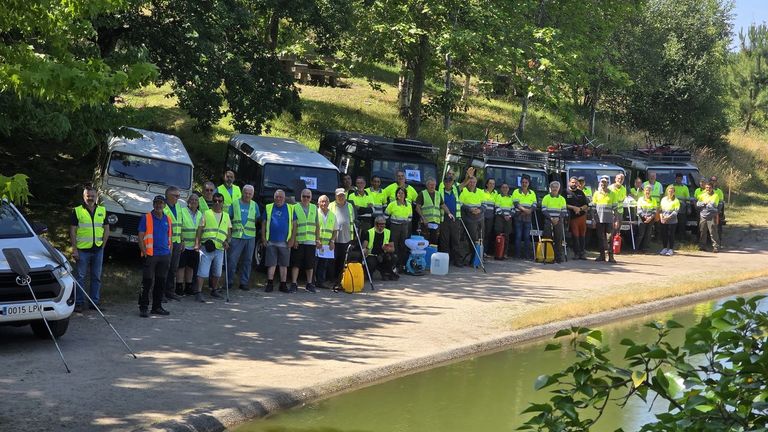 Los comuneros vigilarán día y noche los montes de Vigo para prevenir incendios