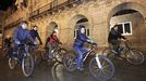 Imagen de archivo de un paseo en bicicleta organizado por el colectivo Masa Crtica