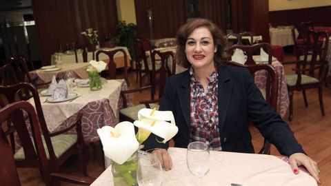 La gerente del negocio hostelero que promueve la fiesta, Lara López-Leytón, en foto de archivo.