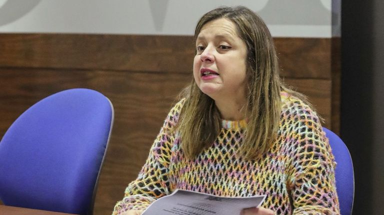 La portavoz de Somos Oviedo, Ana Taboada