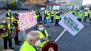 Vecinos de Beade y Bembrive protestan por el nuevo vial Vigo- O Porriño
