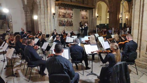 La Real Filharmona de Galicia en la catedral de Mondoedo