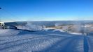 Imagen de la estación de esquí de Manzaneda este jueves
