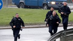 Policias franceses, en una imagen de archivo