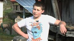 Adri�n Beovides, el �nico ni�o de Yernes que dio mucho de que hablar en Twitter