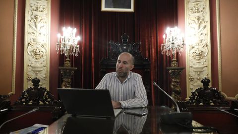El alcalde de Ourense, Gonzalo Pérez Jácome