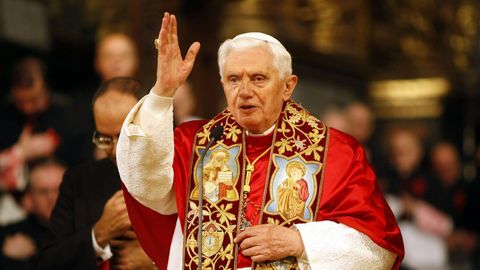 Visita del papa Benedicto XVI a Santiago con motivo del Xacobeo 2010.