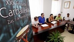 Presentacin del programa de la Festa da Carballeira en el Concello de Zas