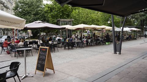 Reorganizacin de las terrazas del parque de San Lzaro