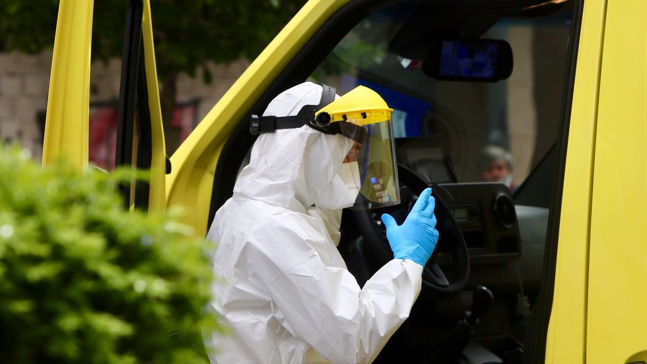 Los camioneros de Castrill�n animan el confinamiento a ritmo de claxon.En B�lgica hay m�s de 28.000 positivos y  3.346 muertos registrados