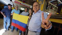 La colonia colombiana en Galicia apoya el s