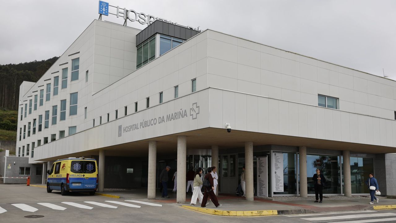 Hospital P&uacute;blico da Mari&ntilde;a, en Burela