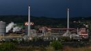 Vista de la fábrica de acero de ArcelorMittal en Gijón