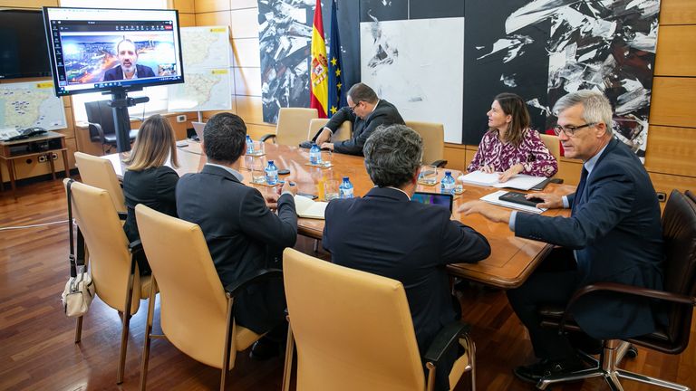 Reunión entre responsables del Mitma y el Principado de Asturias sobre la puesta en marcha de la Variante de Pajares