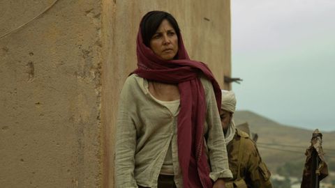 La actriz Marián Álvarez en la serie «La Unidad Kabul»