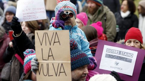 Manifestación en Ginebra