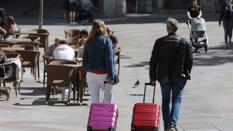 Turistas en Ourense