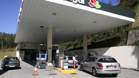 La gasolinera de Laraxe fue atracada esta semana