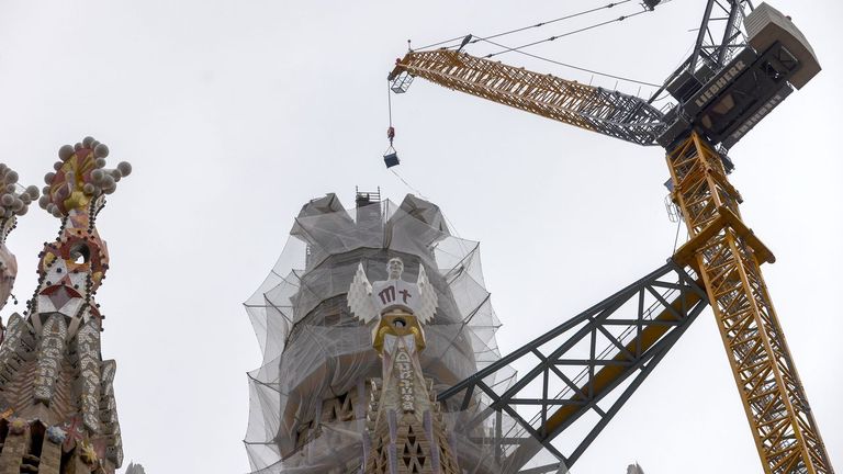 La Sagrada Familia ve «muy probable» que el papa inaugure en junio la torre de Jesús