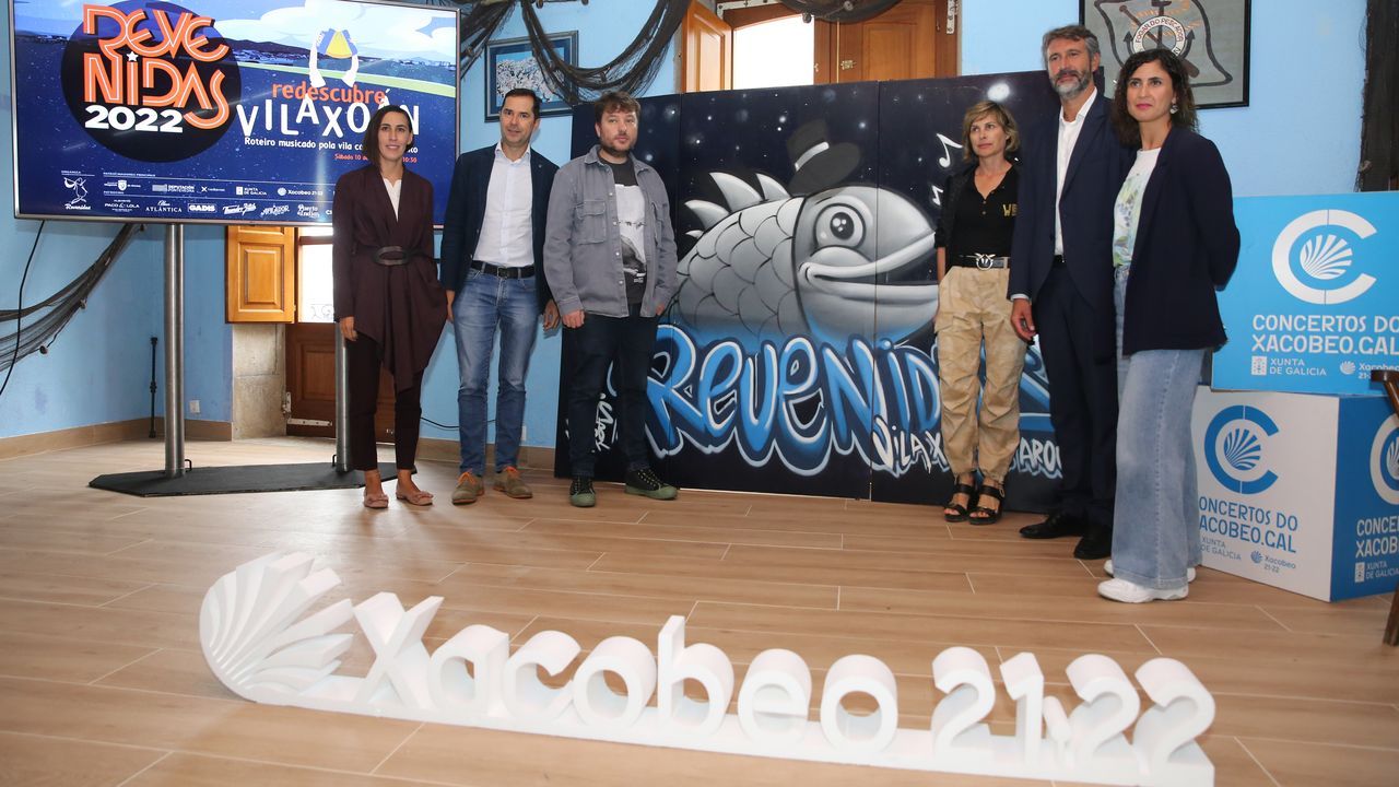 Así es el Skeirrum que se hará en la Alameda de Vigo.Presentación del festival FICBueu, que comenzará el día 11